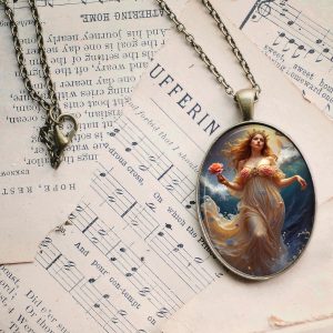 Astrology Pendant: Venus in the Waves