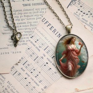 Venus in the Sea Glass Pendant