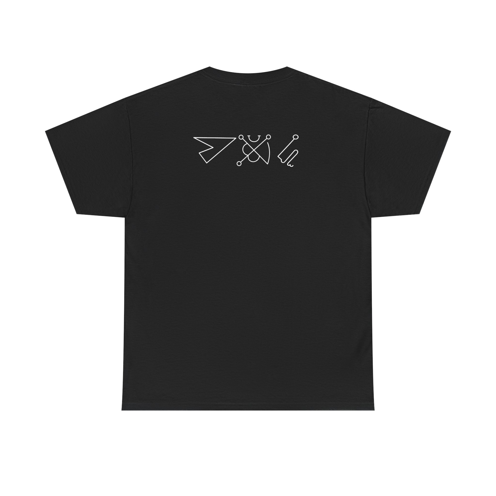 Demonic Warrior Graphic Tee - Unisex Heavy Cotton T-Shirt for Bold Fashion Statements - Image 10