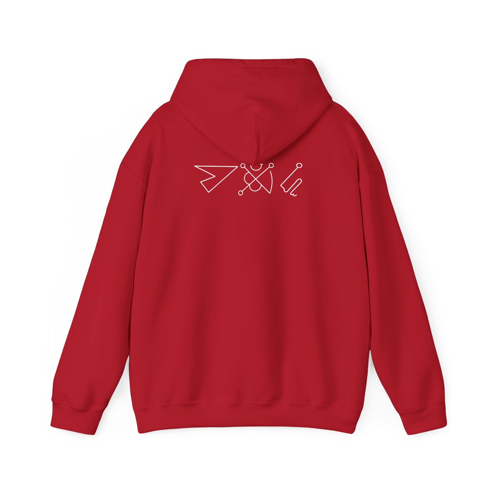 Rebellious Graphic Hoodie - Unisex Heavy Blend™ Sweatshirt with Bold Design - Image 3