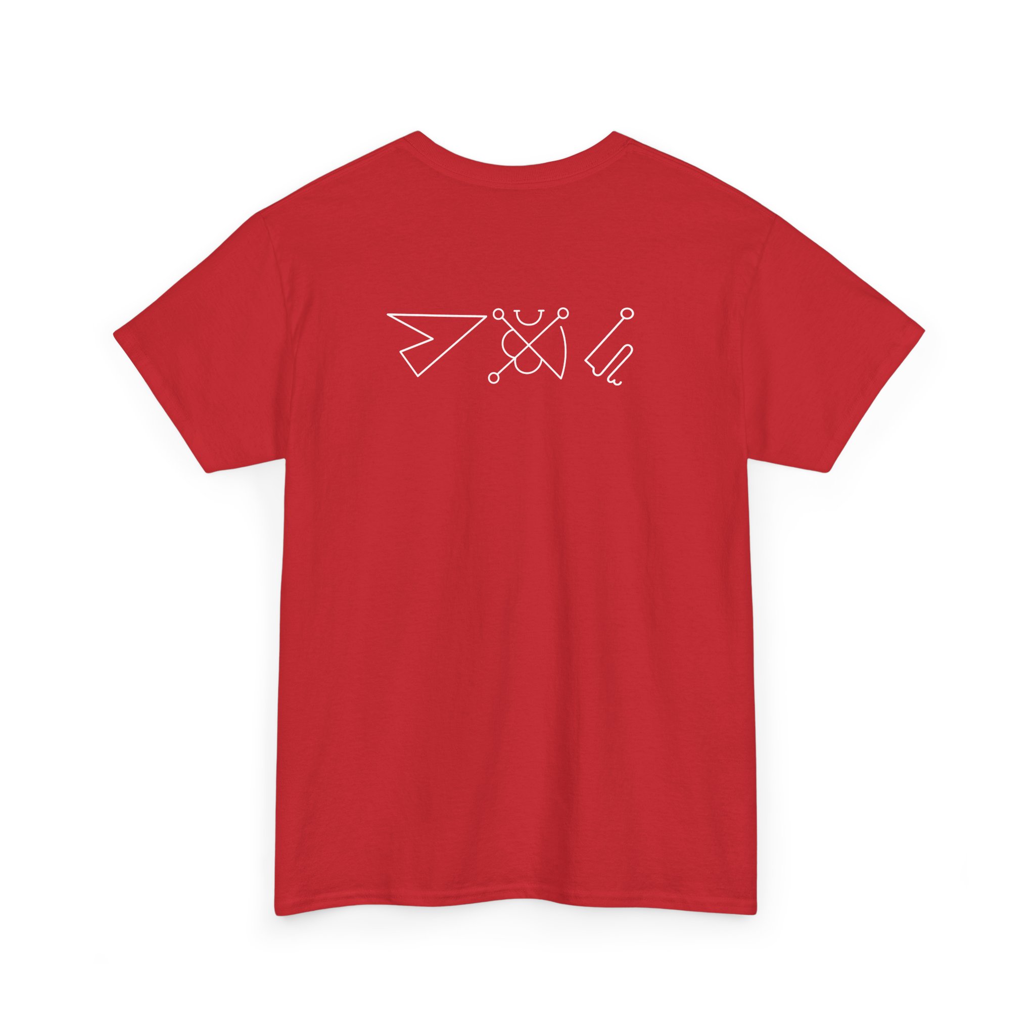 Demonic Warrior Graphic Tee - Unisex Heavy Cotton T-Shirt for Bold Fashion Statements - Image 16