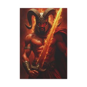 Occidental Mars Canvas Wall Art