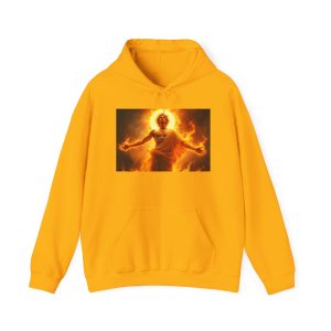 Apollo on Fire Unisex Hoodie with Sigils