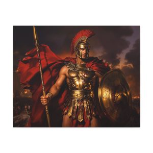 Warrior Mars Canvas Wall Art