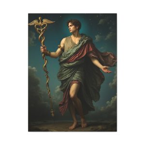 Classic Mercury Canvas Wall Art