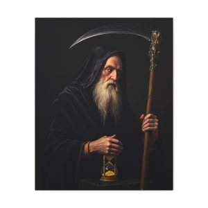 Saturn the Hermit Canvas Wall Art