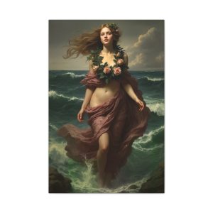 Classic Venus from the Waves Canvas Wall Art