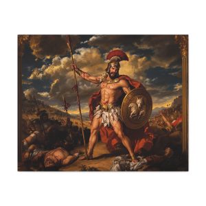 Mars in Battle Canvas Wall Art