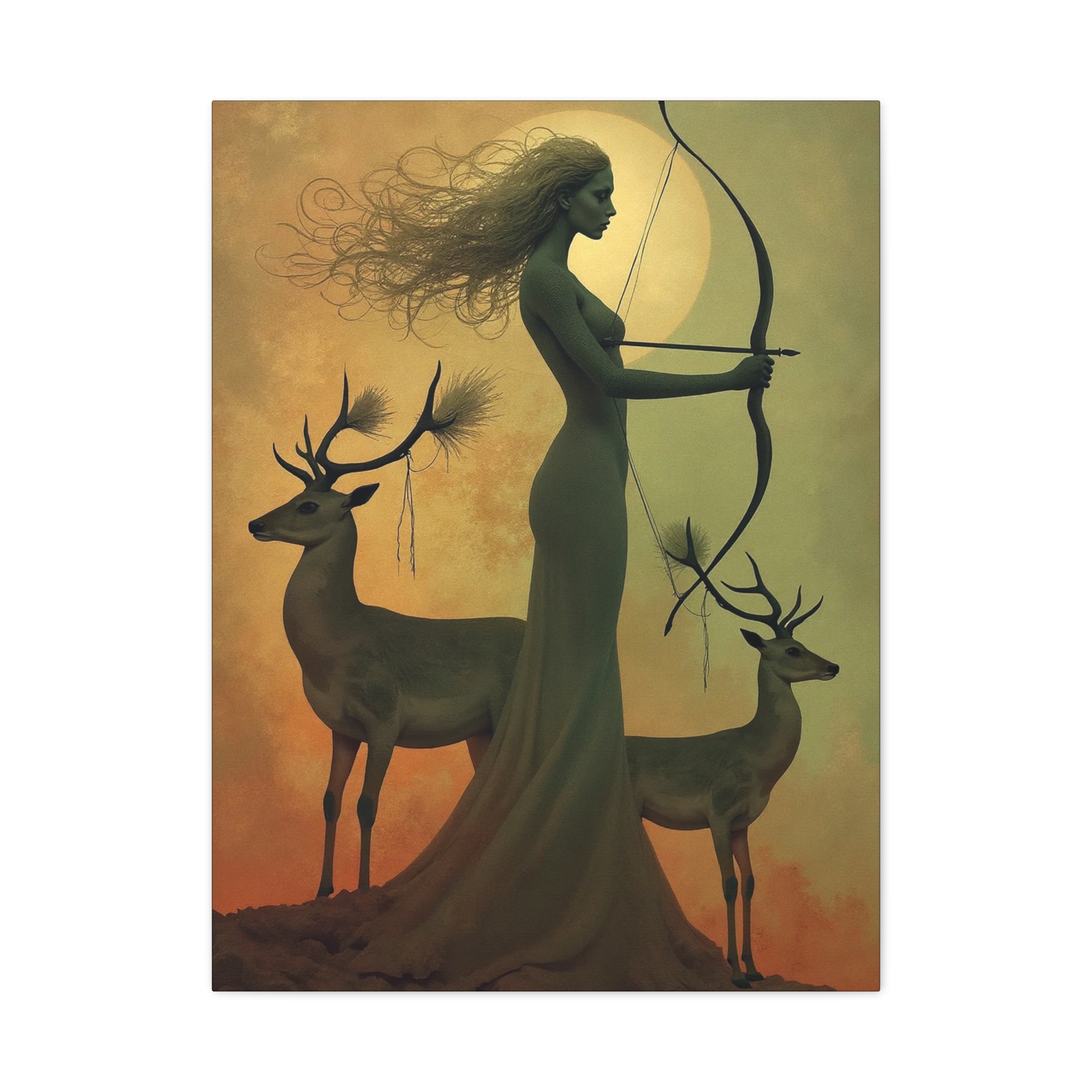 Modern Artemis Canvas Wall Art