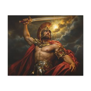 Oriental Mars Canvas Wall Art