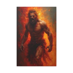 Berserker Mars Canvas Wall Art