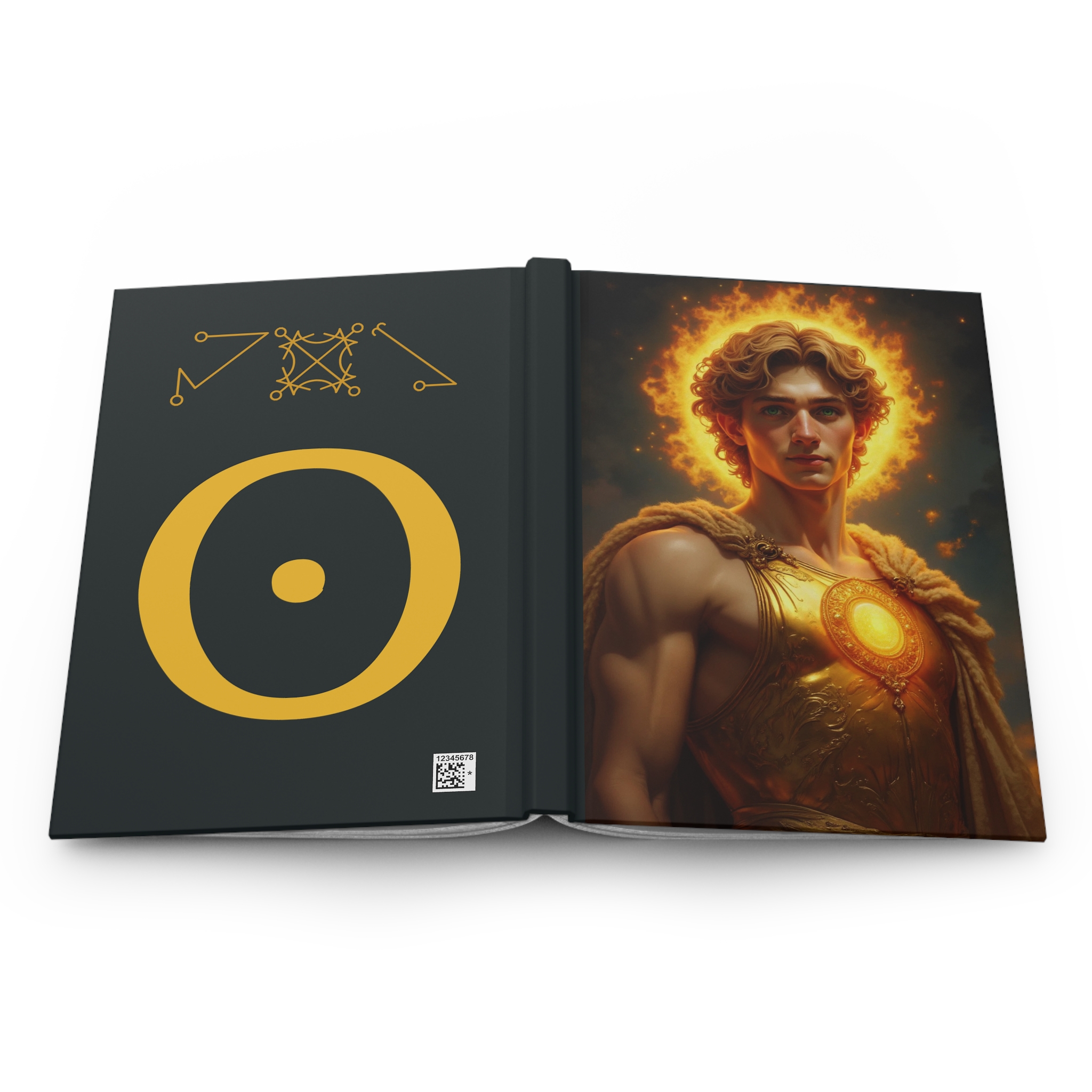 Sun Apollo Hardcover Journal - Matte Finish