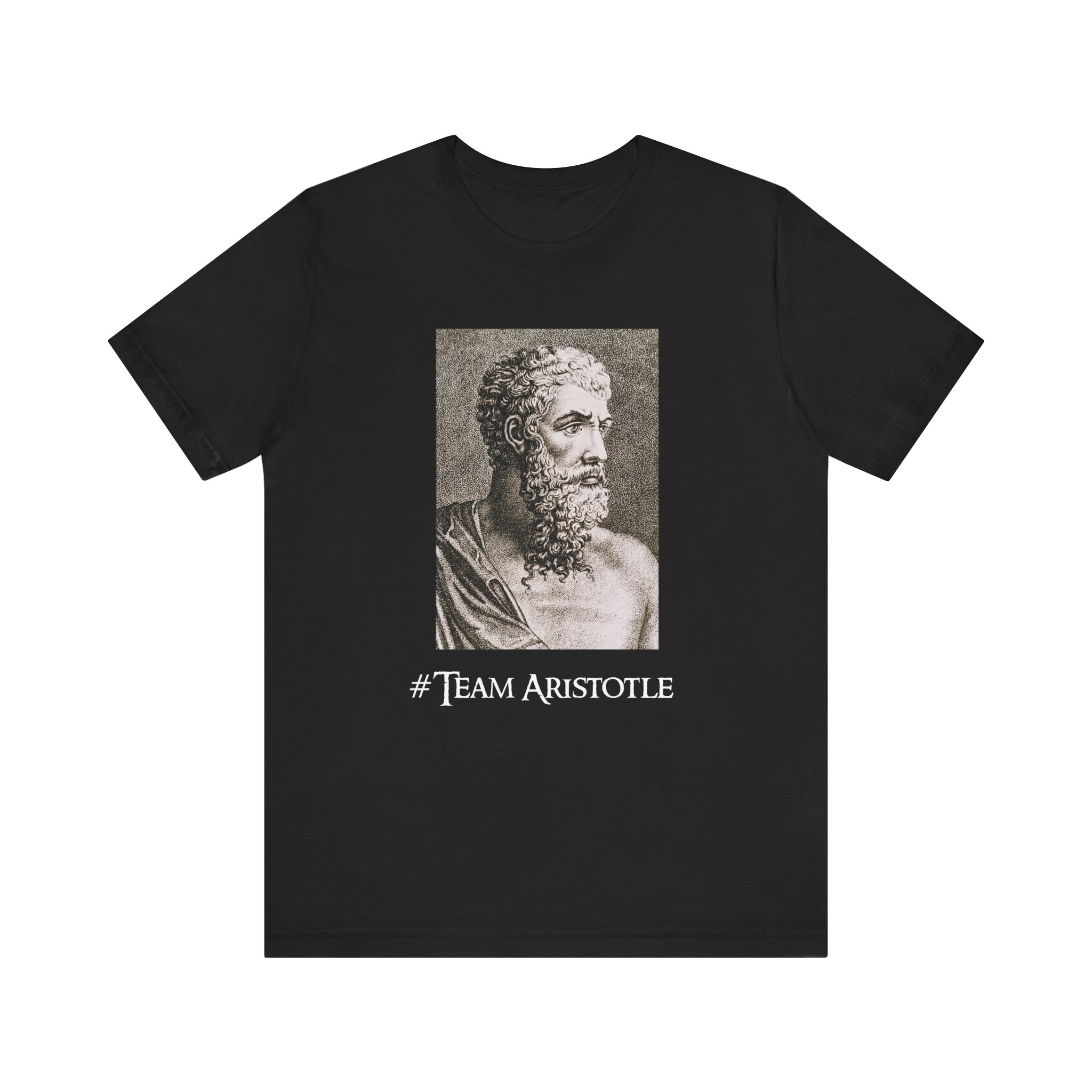 Esoteric Team Aristotle Philosophy Tee, Unisex Short Sleeve Top, Esoteric Gift, Philosophy Lover Shirt