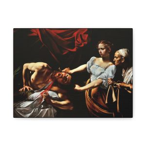 Carravagio Stretched Canvas Art - Dramatic Classic Painting, Wall Decor, Home Art, Gift for Art Lovers, Vintage Artwork