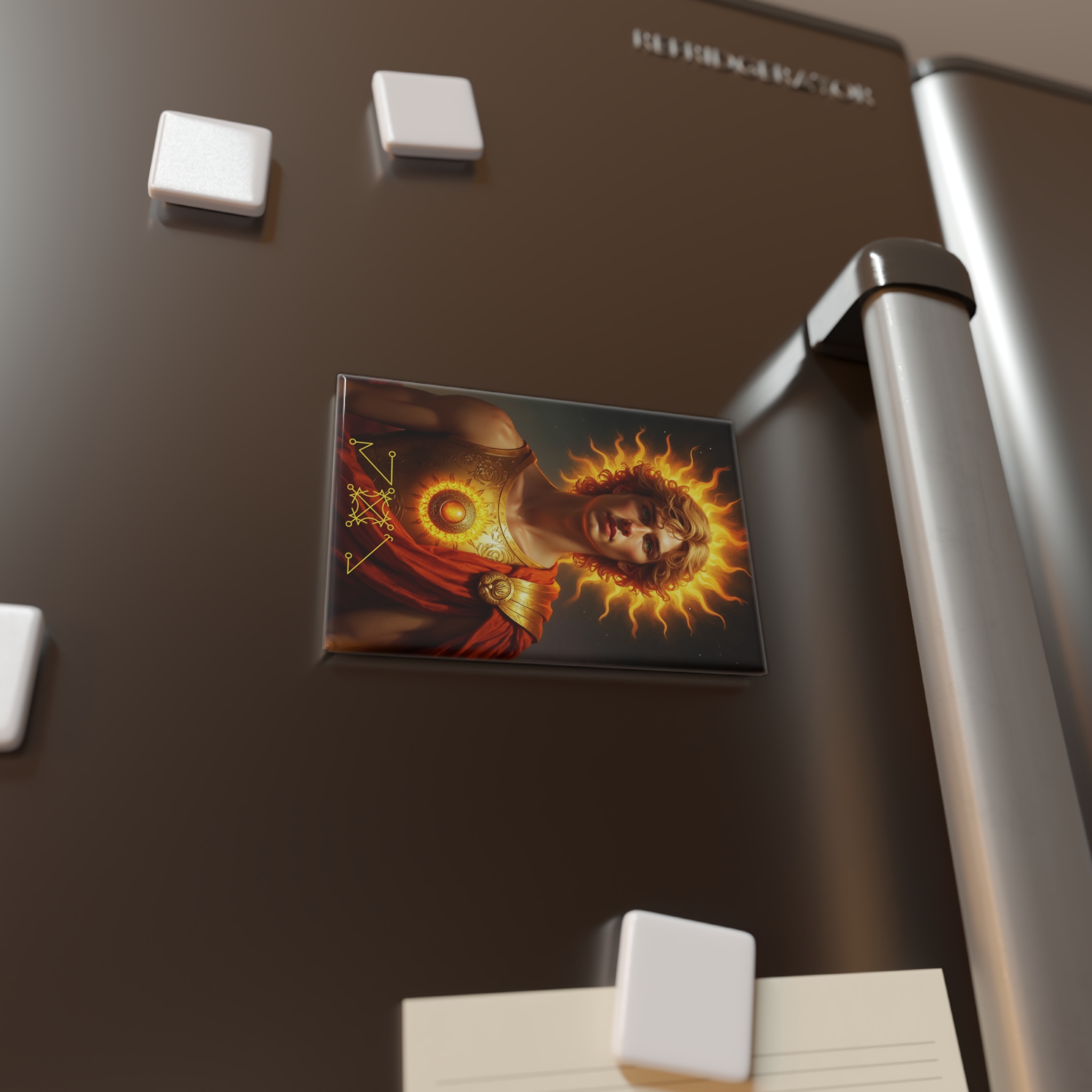 Apollo Magnet | Fantasy Art Refrigerator Magnet - Image 5