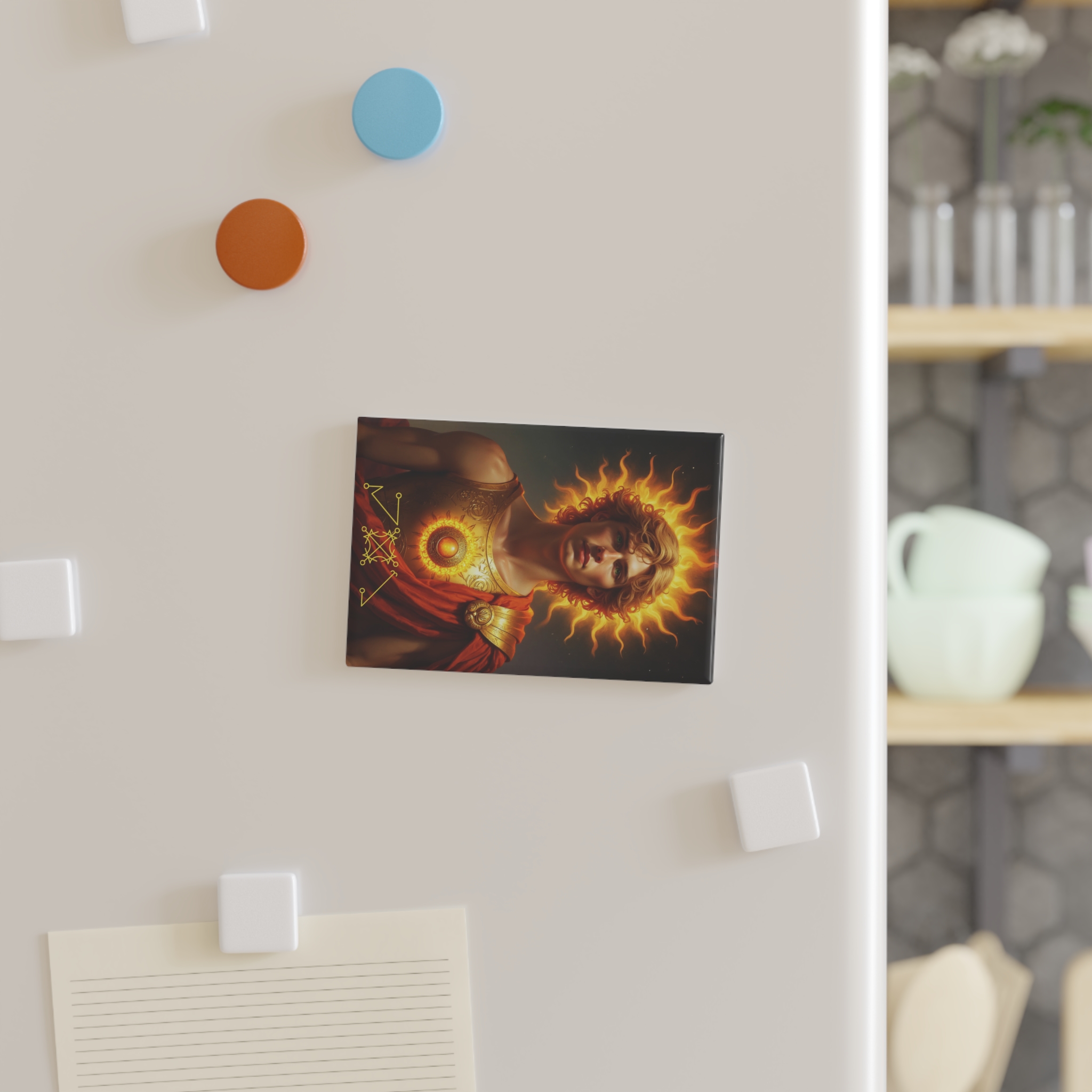 Apollo Magnet | Fantasy Art Refrigerator Magnet - Image 4