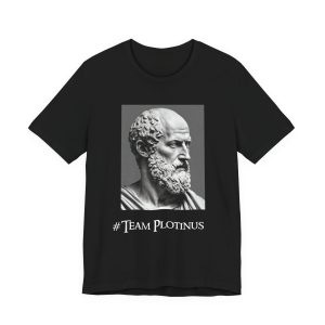 Team Plotinus Esoteric Philosophy Occult Unisex Short Sleeve Top, Esoteric Gift, Philosophy Lover Shirt