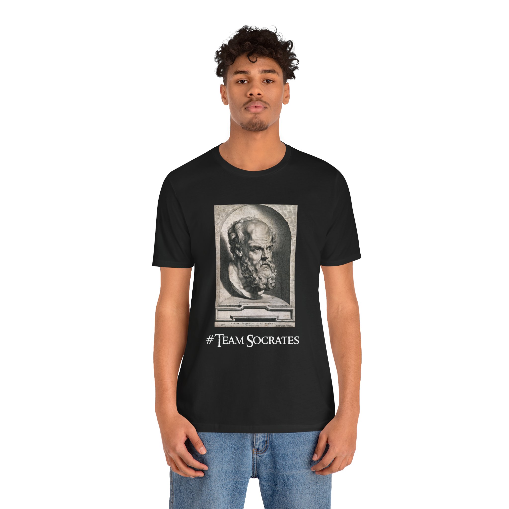 Team Socrates Esoteric Philosophy Occult Unisex Short Sleeve Top, Esoteric Gift, Astrology Lover Shirt - Image 2